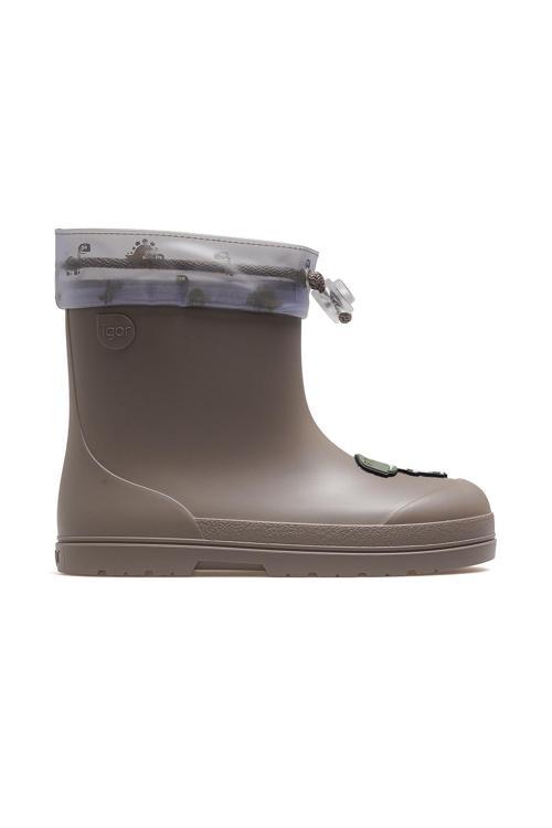 Mendı Dıno Borreguıto Erkek Çocuk Su Gecirmez Yağmur Bot 25k Cc336 Vizon