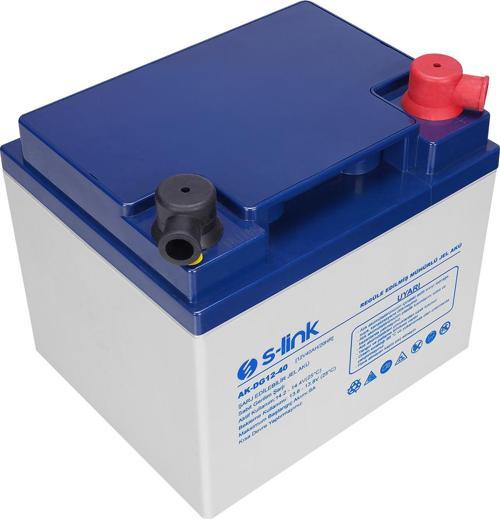 Ak-Dg12-40 12V 40Ah Nano Silikon Jel Akü