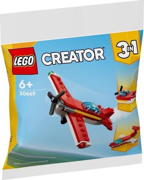 Creator 30669 Iconic Red Plane +6 Yaş (51 Parça)