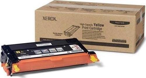 113R00725 Phaser 6180-6180Mfp Yüksek Kapasite Yellow Sarı Toner 6.000 Sayfa Kapasiteli