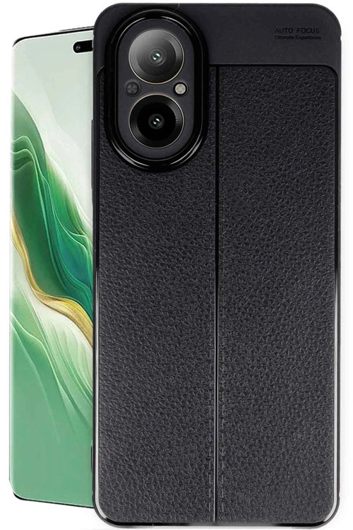 Realme 12 Lite Kılıf Auto Focus Kapak - Siyah - Acl6206082-2090