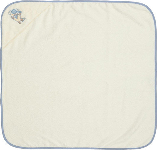 Tazmania Goal Lisans Nakışlı Bambu Yenidoğan Bebek Pelerini 80x80 Cm