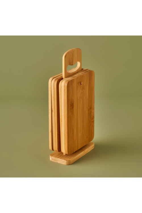 Craft 6'lı Kesme Tahtası Seti Naturel (15x7x33 cm)