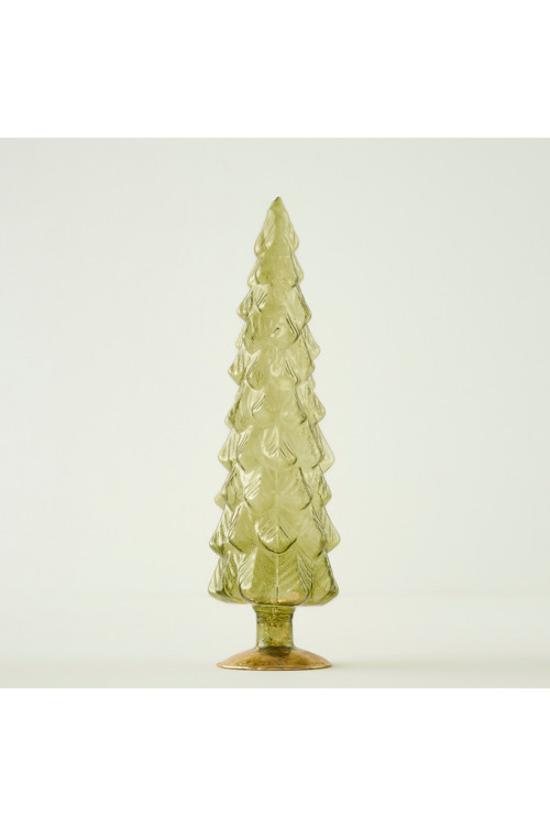 Pine Tree Yılbaşı Dekoratif Obje Yeşil (10x10x35 cm)