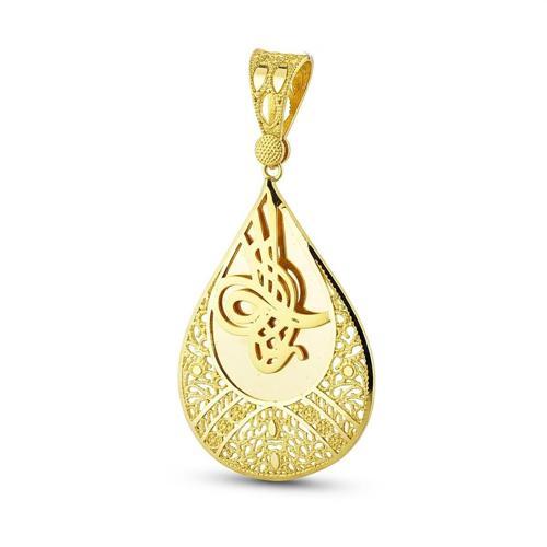 22 Ayar Altın Turalı Kolye Ucu  -  K221189
