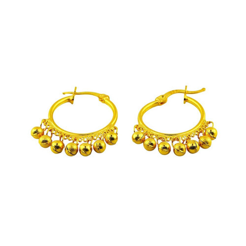 22 Ayar Altın Sallantı Küpe - 0194563