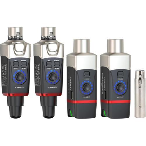 XV-U35D Kablosuz Mikrofon Sistemi - Çift Mikrofon için Set