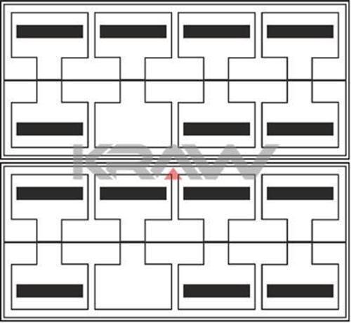 CAM KALDIRMA ANAHTARI OPEL VECTRA A DÖRTLÜ