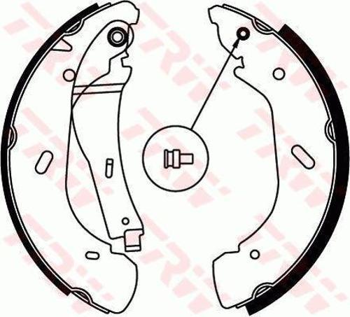 PABUÇLU FREN BALATASI ARKA FORD TRANSIT 2000 - 2006