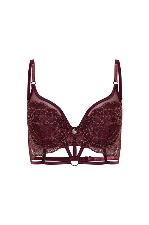 Karlotta Bordo Dantelli Push Up Sütyen