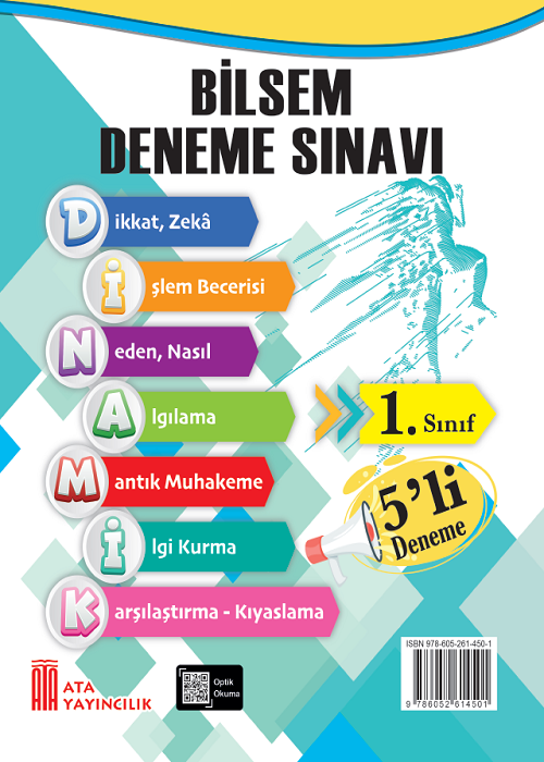 1. Sınıf Bilsem 5'Li Deneme Sınavı