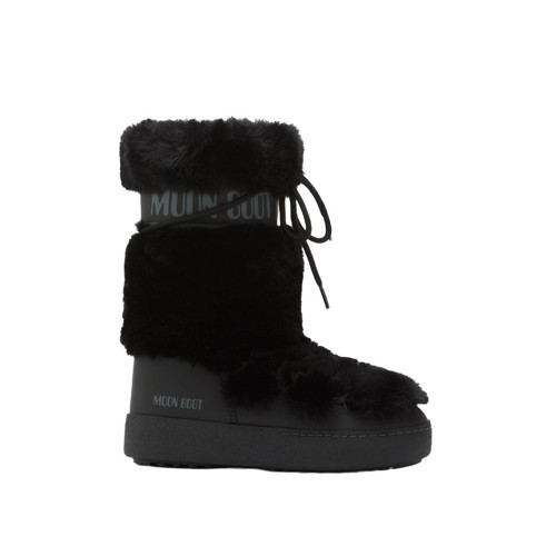 Kadın Bot 80D2450210-N001 Moon Boot Ltrack Faux Fur High WP Black