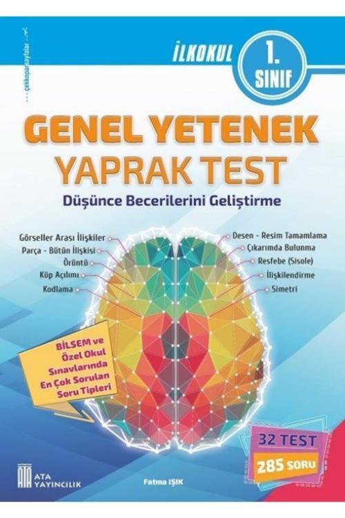 1. Sınıf Bilsem Genel Yetenek Yaprak Test