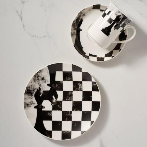 Camelia 3 Parça Çay Takımı Satranç Fil