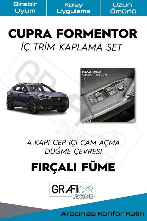 Cupra Formentor 4 Kapı Içi Tutma Kaplama Sticker Seti