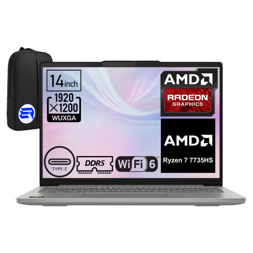 Ideapad Slim 5 14ARP10 Ryzen 7 7735HS 24GB 2tb SSD Radeon 680M 14" Wuxga WIN11 Pro 83HT000QTREP7 + Elektropasaj Ç