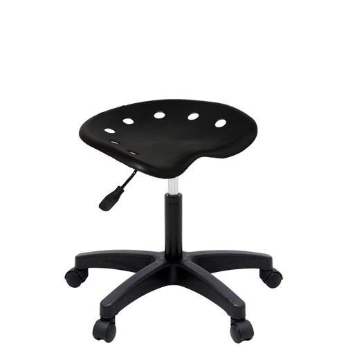 Nil Amortisörlü Tabure Plastik Ayak Siyah