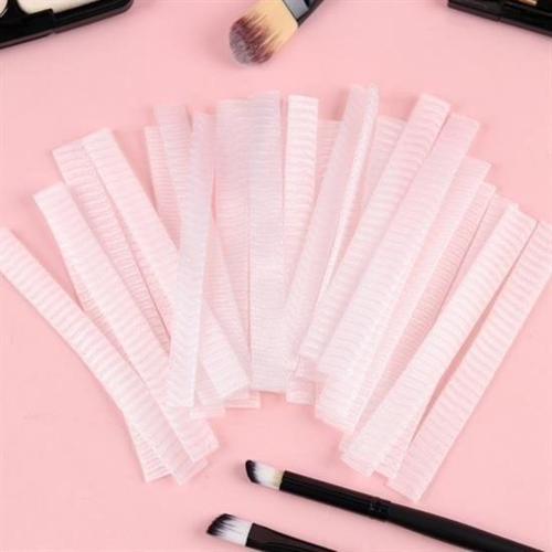 Makyaj Fırça Malzemeleri Koruyucu File Kapak Örgü Kılıf Set 20 Li Far Allık Kontür Eyeliner