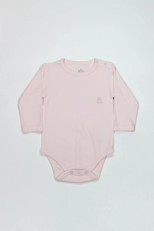 Bistyle Natural Basic Style Uzun Kol Body 17104 Pembe