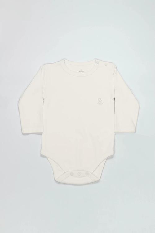 Bistyle Natural Basic Style Uzun Kol Body 17104 Ekru