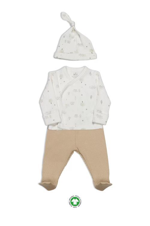 Always Dream 3'lü Zıbın Takım 13110 Ekru Bej