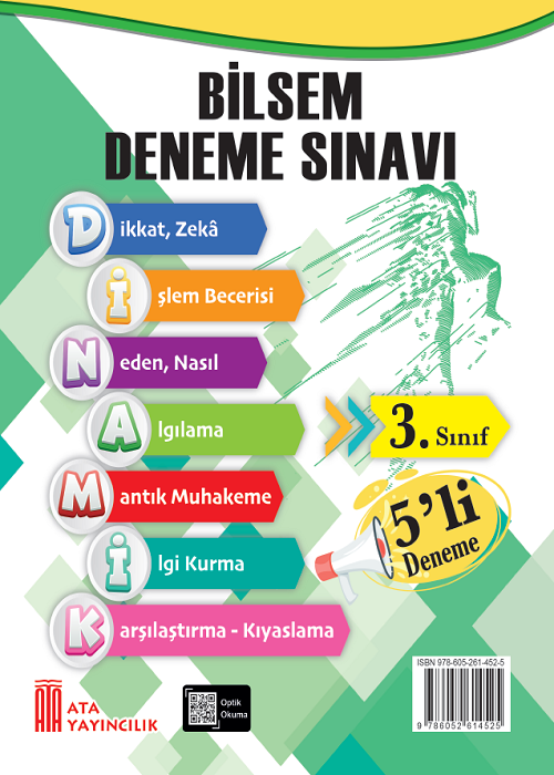 3. Sınıf Bilsem 5'Li Deneme Sınavı