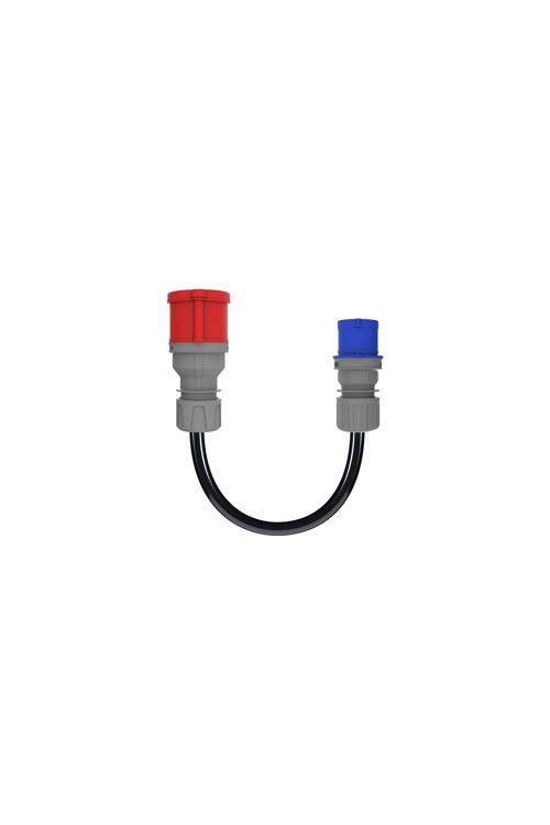 Elektrikli Araç Dönüştürücü Adaptör 5/32A Priz - 3/16A Fiş (30cm Kablolu)