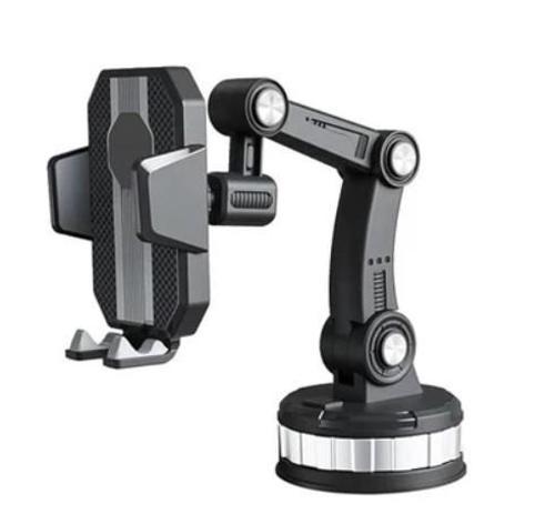 Vantuzlu Araç İçi Telefon Tutucu (360 Derece Döner)