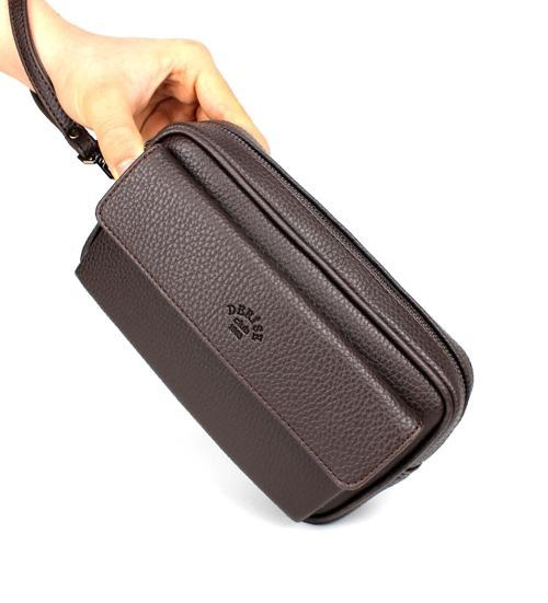 Erkek Mıknatıs Kapaklı Lüks Portföy El Çantası