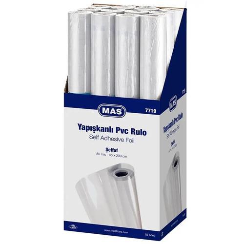 YAPIŞKANLI PVC-LAMİNASYON RULO DİJİFİX 45*200 ŞEFFAF