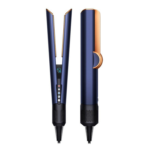 Airstrait Prusya Mavisi ve Parlak Bakır Islak ve Kuru Saç Düzleştirici