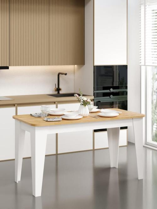 Kuzeylife Venezia Yemek Masası Safir Meşe