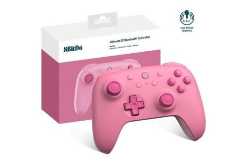 Nintendo Switch Ultimate 2C Bluetooth Kablosuz Controller (Pembe)
