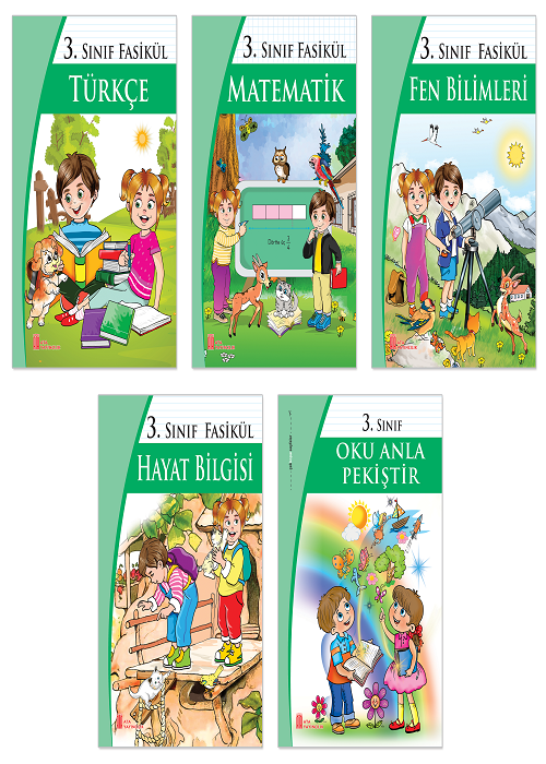 3. Sınıf Fasikül 5'li Set (Türkçe-Matematik-Fen Bilgisi-Hayat Bilgisi-Oku Anla Pekiştir)
