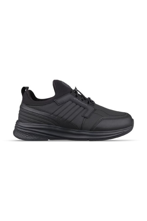 Mp 242-2053 Siyah Unisex Bağcıklı Spor Ayakkabı