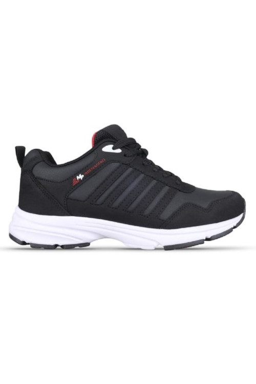 Mp 242-6923 Siyah Beyaz Unisex Bağcıklı Spor Ayakkabı