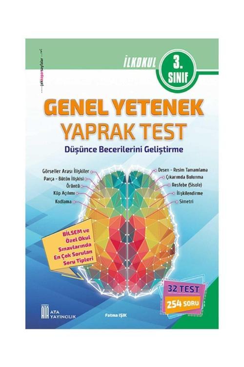3. Sınıf Bilsem Genel Yetenek Yaprak Test
