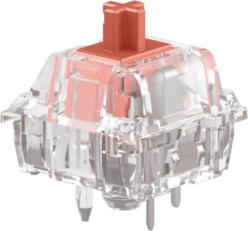 Gaming Fox Ultralight Lineer Anahtarlar (110 Adet), Mekanik Oyun Klavyeleri Için, Prelubed,