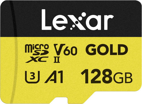 Professional 128Gb 280 Mb/S Gold Micro Sd Hafıza Kartı
