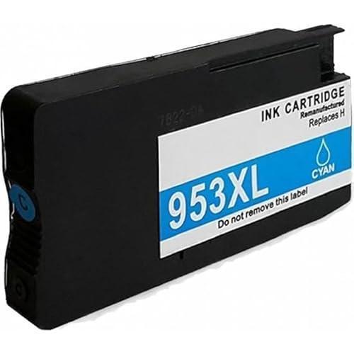 Hp Uyumlu 953Xl (F6U16Ae) Mavi Muadil Kartuş