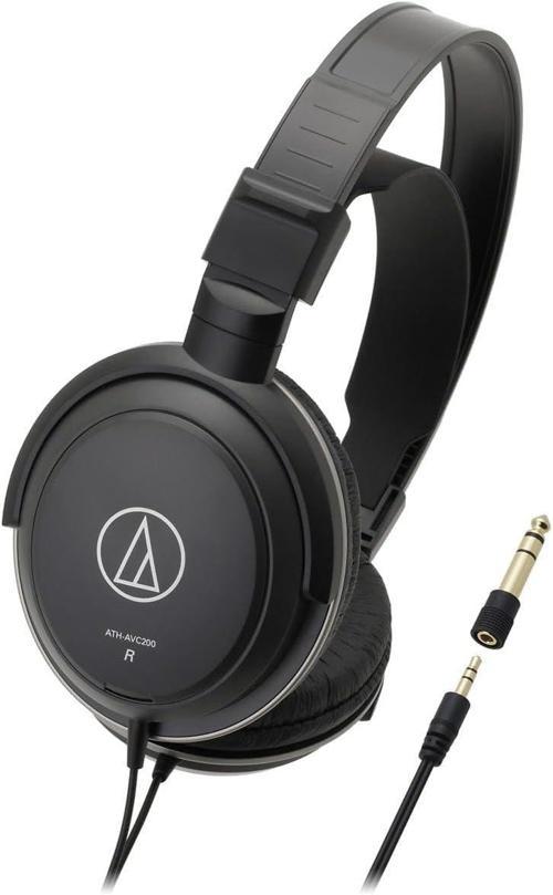 Audio-Technica Ath-Avc200 Kapalı, Dinamik Kulaklık Siyah