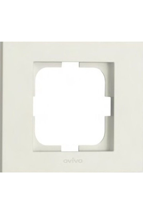 7 Adet Ovivo Grano Beyaz Tekli Çerçeve*
