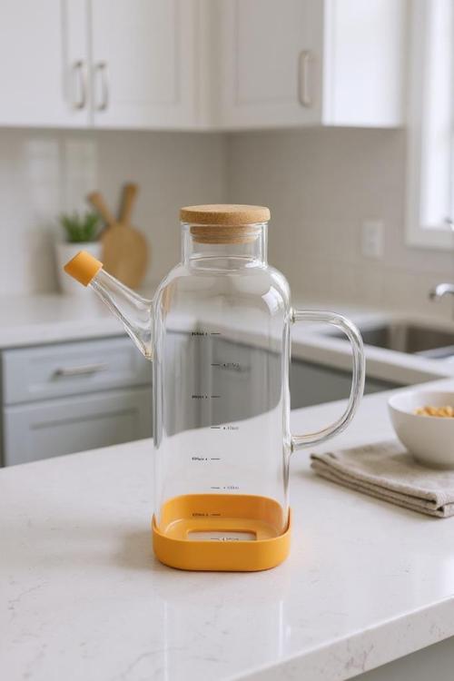 Petto - Bambu Kapaklı Yağdanlık 800ml