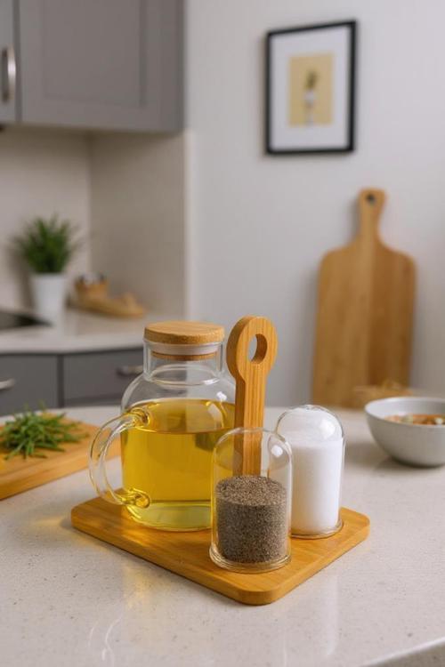 Fiora - Yağlık Sirkelik Tuzluk & Biberlik