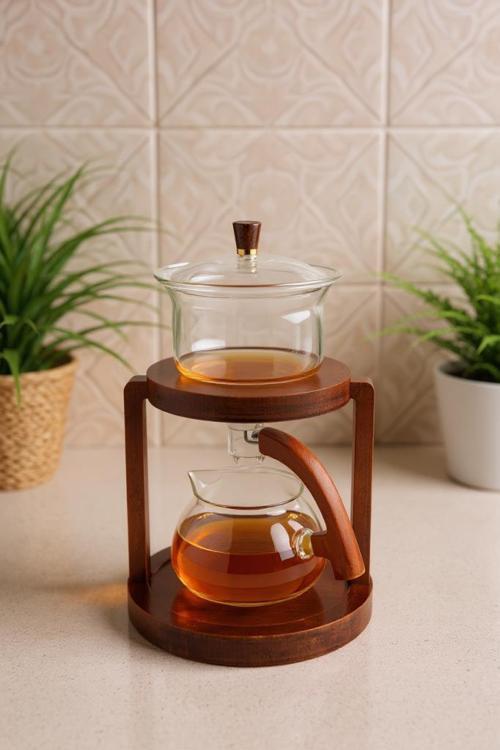 Sahara - Ahşap Standlı Demleme Kulesi