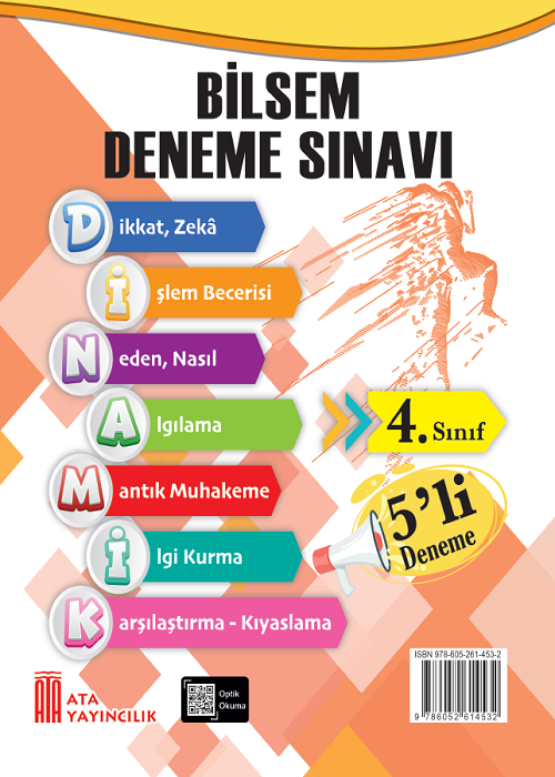 4. Sınıf Bilsem 5'Li Deneme Sınavı