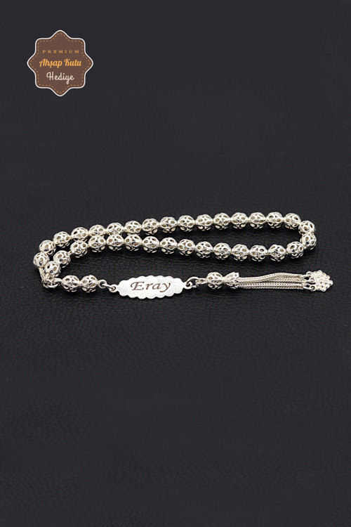 925 Ayar Gümüş Midyat Telkari El İşçiliği İsimli Tesbih 201023863