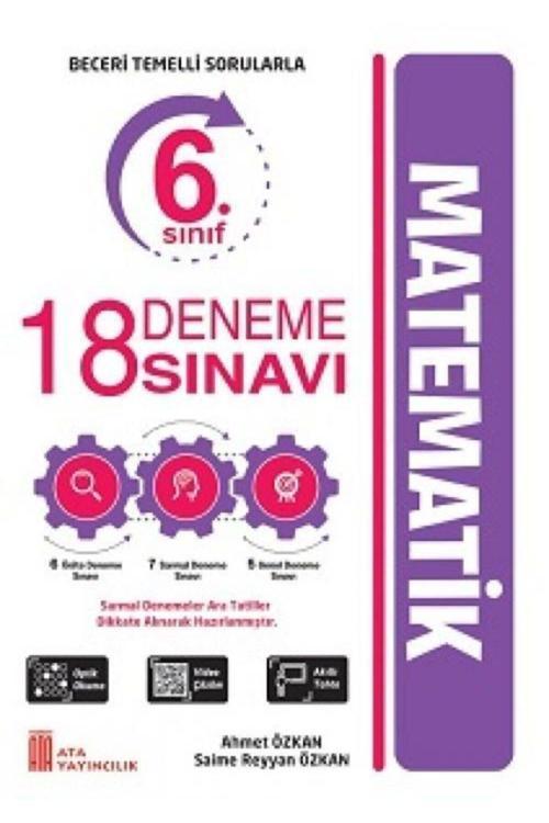 6. Sınıf 18 Deneme Sınavı Matematik