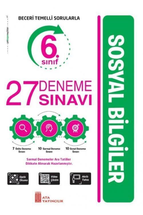 6. Sınıf 27 Deneme Sınavı Sosyal Bilgiler