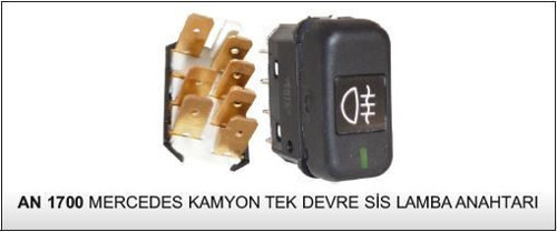 ANAHTAR SİS LAMBA MERCEDES KAMYON